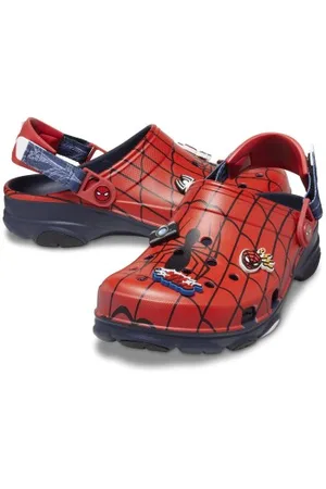 Crocs Spider-Man All Terrain Clog Kids Marin US C11 (EU 28-29) Barn