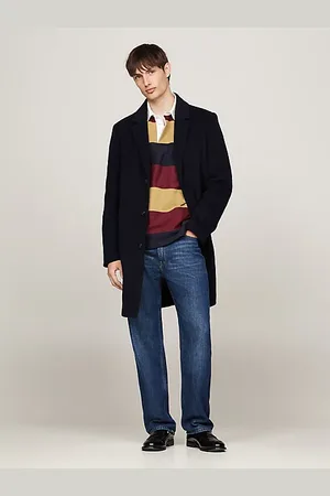 Tommy Hilfiger Smart Casual Wool Blend Coat