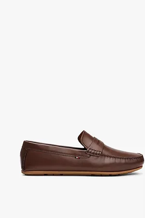 Tommy Hilfiger Leather Cleat Loafers