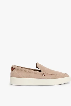 Tommy Hilfiger Signature Slip-On Suede Loafers