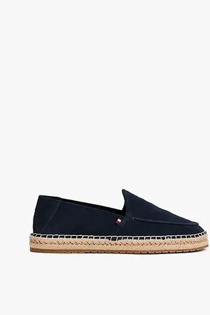 Tommy Hilfiger Suede Rope Loafers