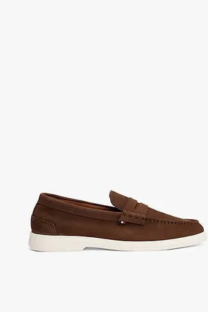 Tommy Hilfiger Signature Leather Loafers