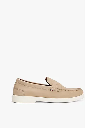 Tommy Hilfiger Signature Leather Loafers