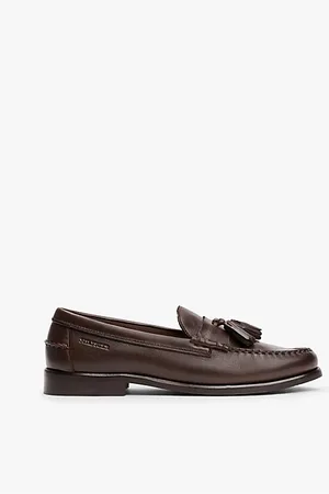 Tommy Hilfiger Leather Tassel Loafers