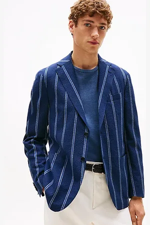 Tommy Hilfiger Wide Pinstripe Single Breasted Blazer
