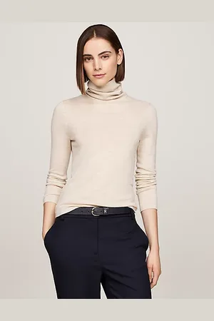 Tommy Hilfiger Pure Wool Roll Neck Slim Jumper