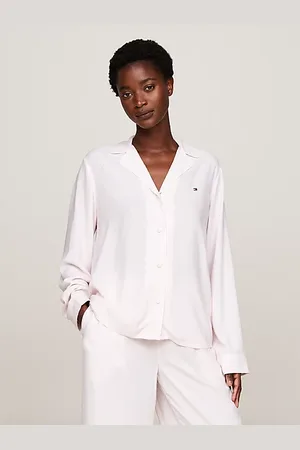 Tommy Hilfiger TH Logo Print Pyjama Shirt
