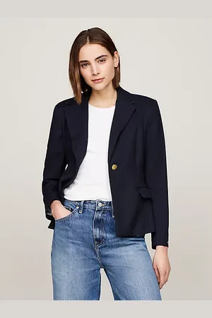 Tommy Hilfiger Metal Flag Single Breasted Slim Blazer
