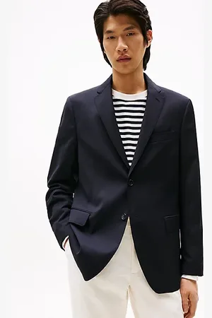 Tommy Hilfiger Pure Wool Twill Single Breasted Blazer