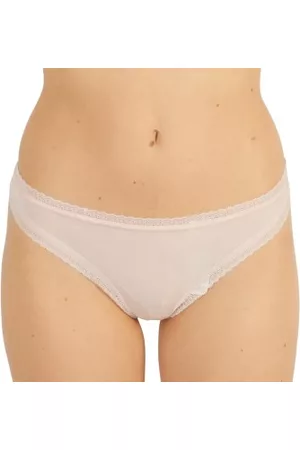 Calvin Klein Trosor Bottoms Up Refresh Thong Benvit polyamid Large Dam