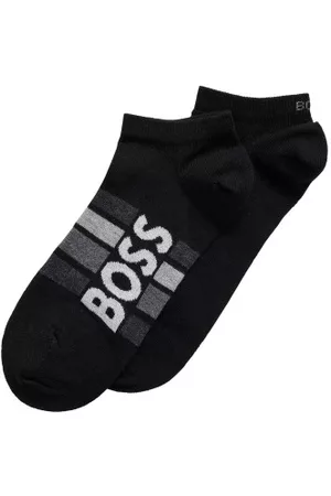 HUGO BOSS Strumpor 2P Stripe Cotton Ankle Socks Svart Strl 39/42