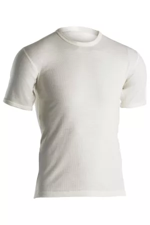 Dovre Wool T-shirt Vit merinoull Large Herr