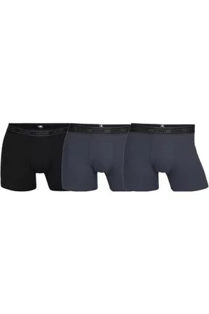 Dovre Kalsonger 3P Bamboo Boxer Tights Svart/Grå Large Herr