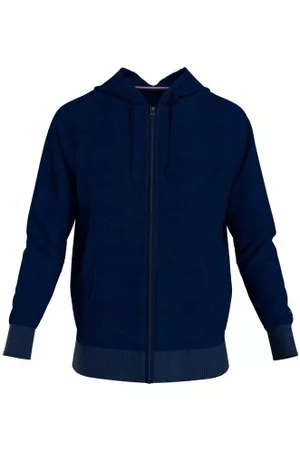 Tommy Hilfiger Tonal Relaxed Fit Lounge Hoody Mörkblå Large Herr