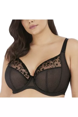 Elomi BH Charley Plunge Firm Bra Svart E 100 Dam
