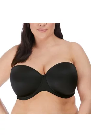 Elomi BH Smooth Moulded Strapless Bra Svart E 100 Dam