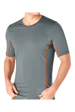 Sloggi Men mOve FLY O-neck Grå polyester Small Herr