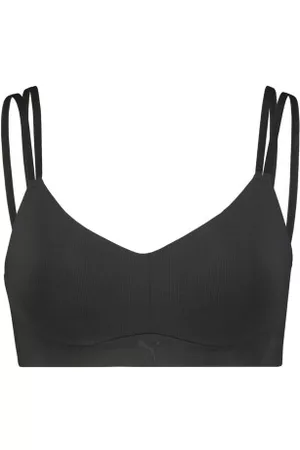 PUMA BH Medium Support Active Bra Svart A/B 70 Dam