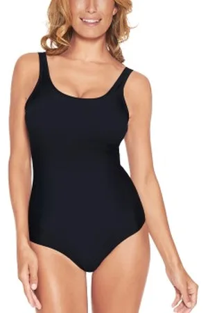 Wiki Swimsuit Isabella Classic Svart 36 Dam