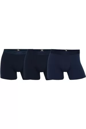 Dovre Kalsonger 3P Organic Cotton Boxers Mörkblå ekologisk bomull Large Herr