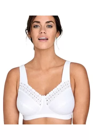 Miss Mary Miss Mary Broderie Anglais Soft Bra BH Vit B 80 Dam