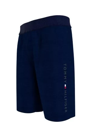 Tommy Hilfiger Tonal Logo Relaxed Lounge Shorts Mörkblå Large Herr