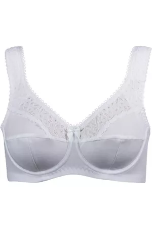 Damella BH Classic Underwire Lace Bra Vit B 100 Dam