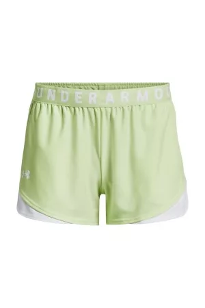 Under Armour Play Up Shorts 3.0 Ljusgrön polyester Large Dam