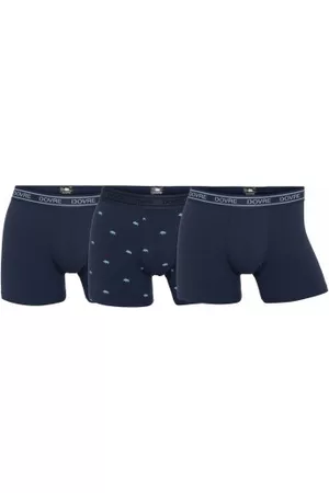 Dovre Kalsonger 3P Bamboo Boxer Tights Mörkblå Large Herr