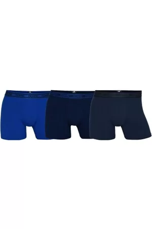 Dovre Kalsonger 3P Bamboo Boxer Tights Blå Large Herr
