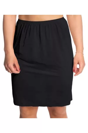 Trofé Trofe Slip Skirt Short Svart Large Dam