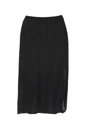 Damella Waist Slip 65 cm Svart viskos 36 Dam
