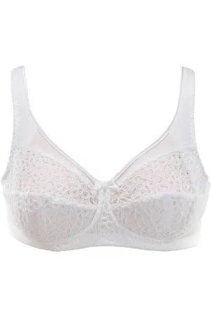 Damella BH Classic Soft Lace Bra Vit A 75 Dam