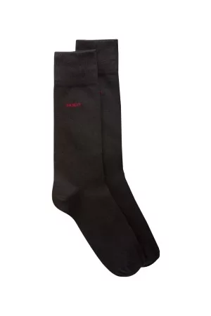 HUGO BOSS Strumpor 2P Crew Sock Svart Strl 39/42