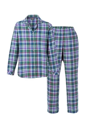 Trofé Trofe Flanell Pyjama Rutig bomull Medium Dam