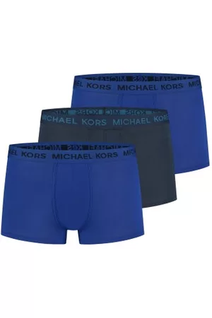 Michael Kors Kalsonger 3P Supreme Touch Trunks Blå Large Herr