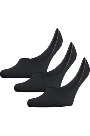 Falke Falke Strumpor 3P Men Step Medium Cut Svart bomull Strl 39/40 Herr