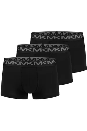 Michael Kors Kalsonger 3P Strecth Factor Boxer Brief Svart bomull Large Herr