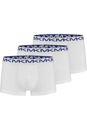 Michael Kors Kalsonger 3P Strecth Factor Boxer Brief Vit bomull Large Herr