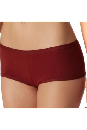 Schiesser Trosor Personal Fit Shorts Mörkröd Small Dam