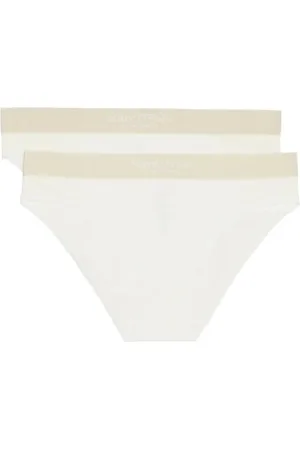 Marc O’ Polo Marc O Polo Casual Brief Trosor 2P Vit bomull Large Dam