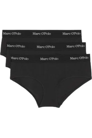 Marc O’ Polo Marc O Polo Panty Trosor 3P Svart bomull Large Dam