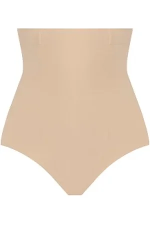 Wacoal Trosor Ines Secret High Waist Slimming Brief Beige Small Dam