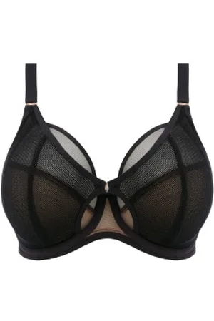 Elomi BH Kintai Underwire Plunge Bra Svart J 70 Dam