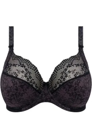 Elomi BH Lucie Underwire Stretch Plunge Bra Svart J 70 Dam