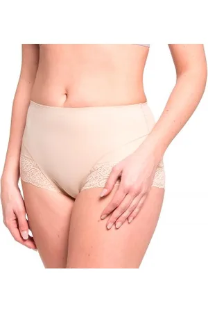 Magic Trosor Tummy Squeezer Lace Beige Large Dam