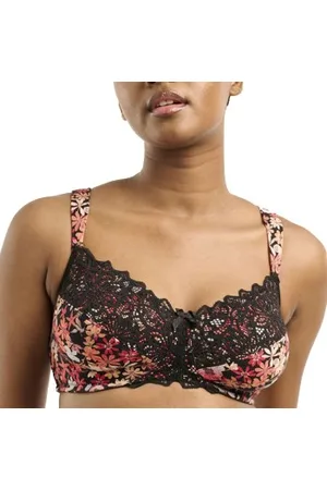 Sans Complexe BH Ava Fantasie Post Surgical Bra Svart/Rosa bomull C 75 Dam