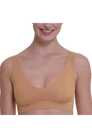 Sloggi BH ZERO Feel 2 0 Bralette Beige Large Dam