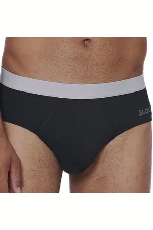Sloggi Kalsonger 6P Men Go ABC 2 0 Brief Svart bomull Large Herr