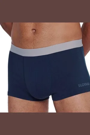 Sloggi Kalsonger 6P Men GO ABC 2 0 Hipster Marin bomull Large Herr